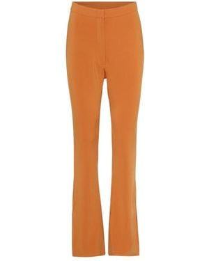 REMAIN Birger Christensen Wide Trousers - Orange