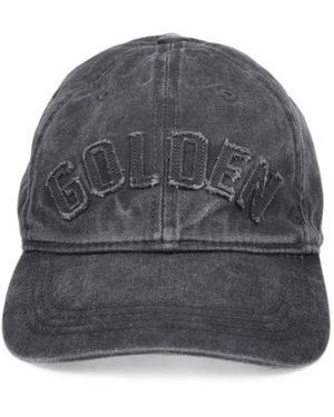 Golden Goose Accessoires ,Grijs ,Katoen Journey Baseball Cap