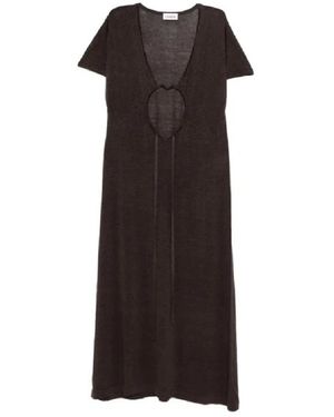 P.A.R.O.S.H. Maxi Dresses - Black