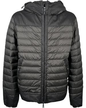 Add Jassen ,Zwart ,Katoen Gewatteerde Jas - Grijs