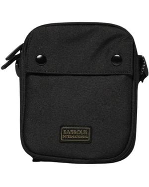 Barbour Messenger Bags - Black