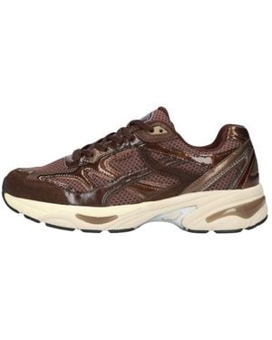Mexx Schoenen ,Bruin ,Suède Viper Tasty Sneaker