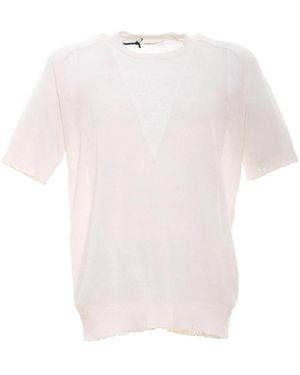 ATOMOFACTORY Round-Neck Knitwear - White