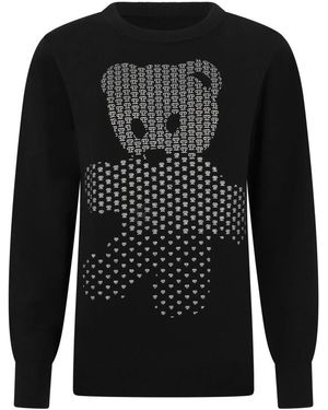 Philipp Plein Round-Neck Knitwear - Negro