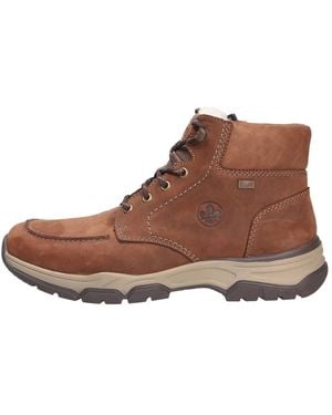 Rieker Lace-Up Boots - Marrón