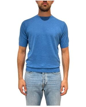 FILIPPO DE LAURENTIIS T-Shirts - Blue