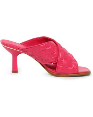 Michael Kors Heeled Mules - Rosa