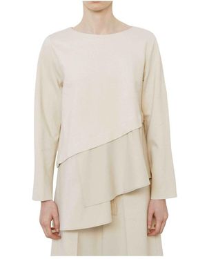 MEIMEIJ Long Sleeve Tops - Naturel