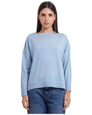iBlues Round-Neck Strickwaren - Blau