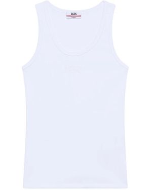 Gcds Sleeveless Tops - White