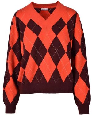 Ballantyne Cashmere Knitwear - Rouge