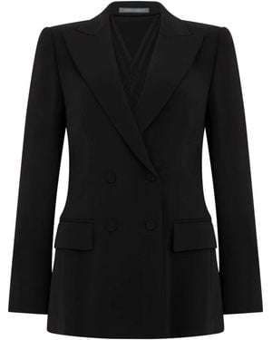 Alberta Ferretti Blazers - Negro