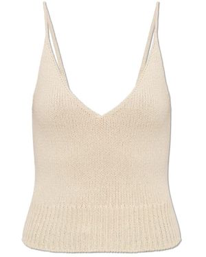 RE/DONE Sleeveless Tops - Neutro