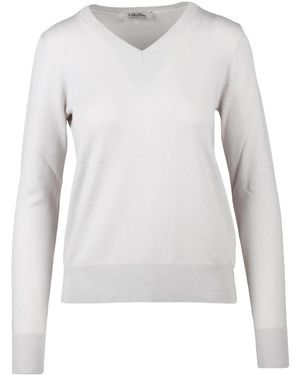 Max Mara Idoneo Pullover A V - Grijs
