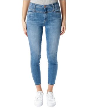 Closed Cropped Jeans - Blue