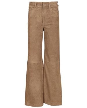 ROTATE BIRGER CHRISTENSEN Wide Trousers - Brown
