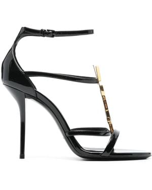 Saint Laurent High Heel Sandals - Black