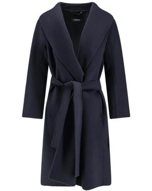 Max Mara Belted Coats - Azul