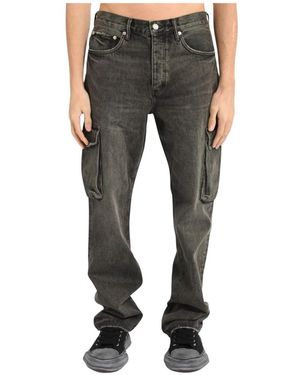 Purple Brand Wide Jeans - Grey