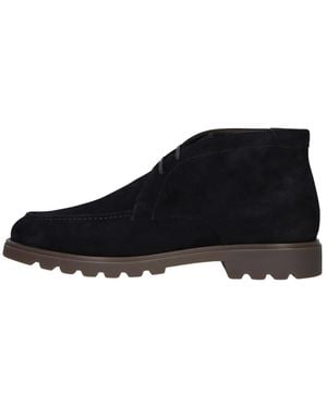 GIORGIO Schoenen ,Blauw ,Suède Veterschoenen - Zwart