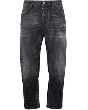 DSquared² Gerades Jeans - Grau
