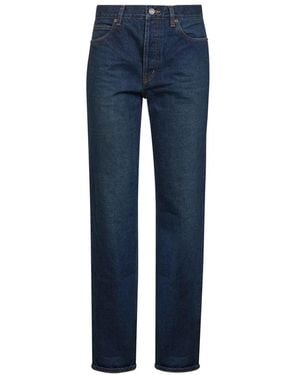 Saint Laurent Straight Jeans - Blue