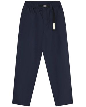 Woodbird Straight Trousers - Blu