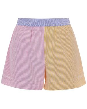 MC2 Saint Barth Casual Shorts - Purple