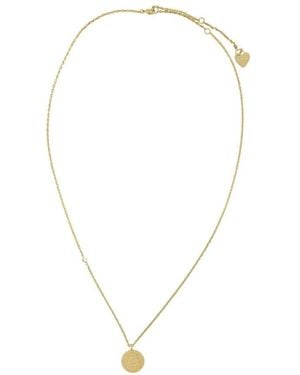 Acne Studios Denim Rivet Necklace - Metallic