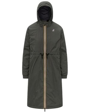K-Way Jassen ,Groen ,Leer Delia Warm Jacket