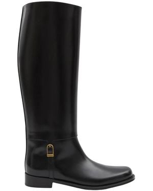 Saint Laurent High Boots - Black