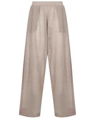 Alaïa Wide Trousers - Grey