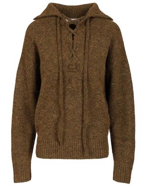 Isabel Marant V-Neck Knitwear - Green