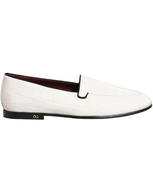 Dolce & Gabbana Loafers - White