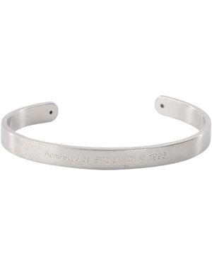 Acne Studios Zilveren Metalen Armband - Metallic