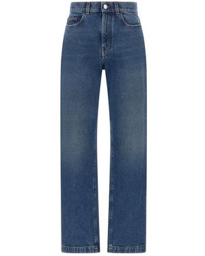 Marni Straight Leg Jeans - Blauw
