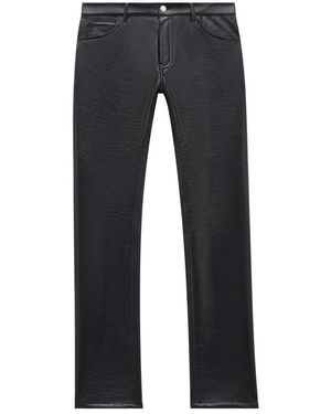 Courreges Straight Trousers - Blue