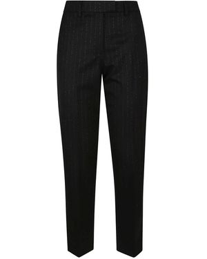 True Royal Straight Trousers - Black