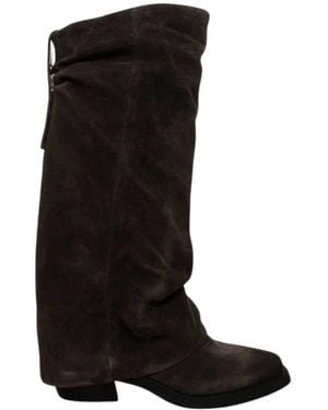 Ash Cowboy Boots - Nero