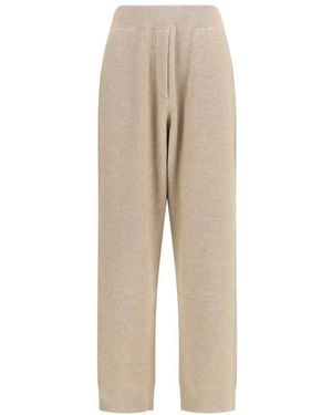 Brunello Cucinelli Broeken ,Kasjmier Kasjmier Broek - Naturel