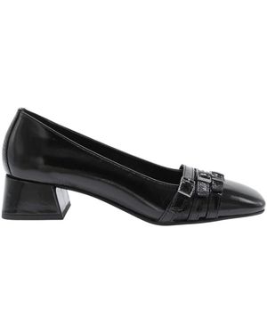 E mia Schoenen ,Zwart ,Oeverwal Pump