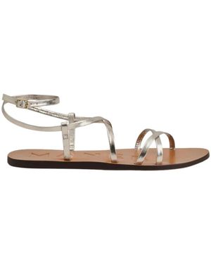 Manebí Flat Sandals - White