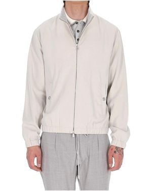 Eleventy Light Jackets - Grey