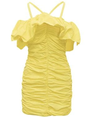 MSGM Short Dresses - Yellow