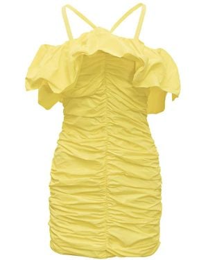 MSGM Short Dresses - Yellow