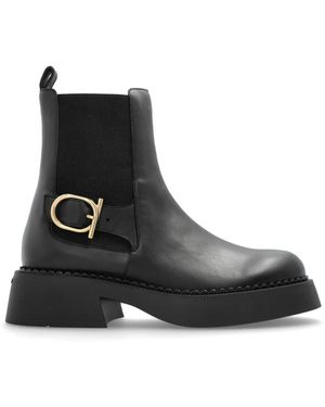 Ferragamo Chelsea Boots - Black