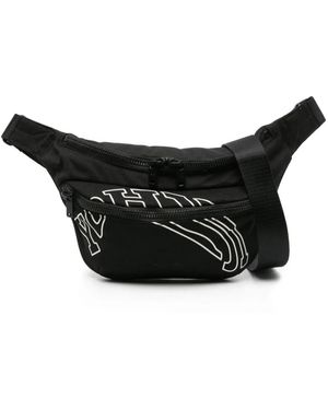 Y-3 Schwarze Logo Crossbody-Tasche