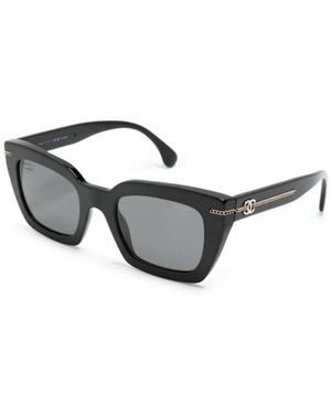 CHANEL Sunglasses - Black