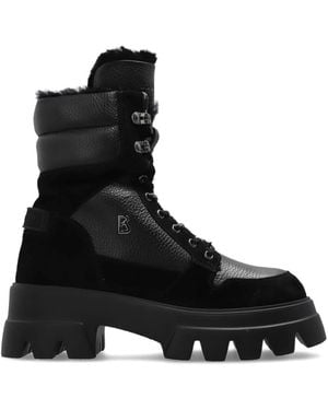 Bogner Lace-Up Boots - Nero