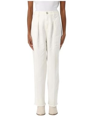PT01 Straight Jeans - Blanc